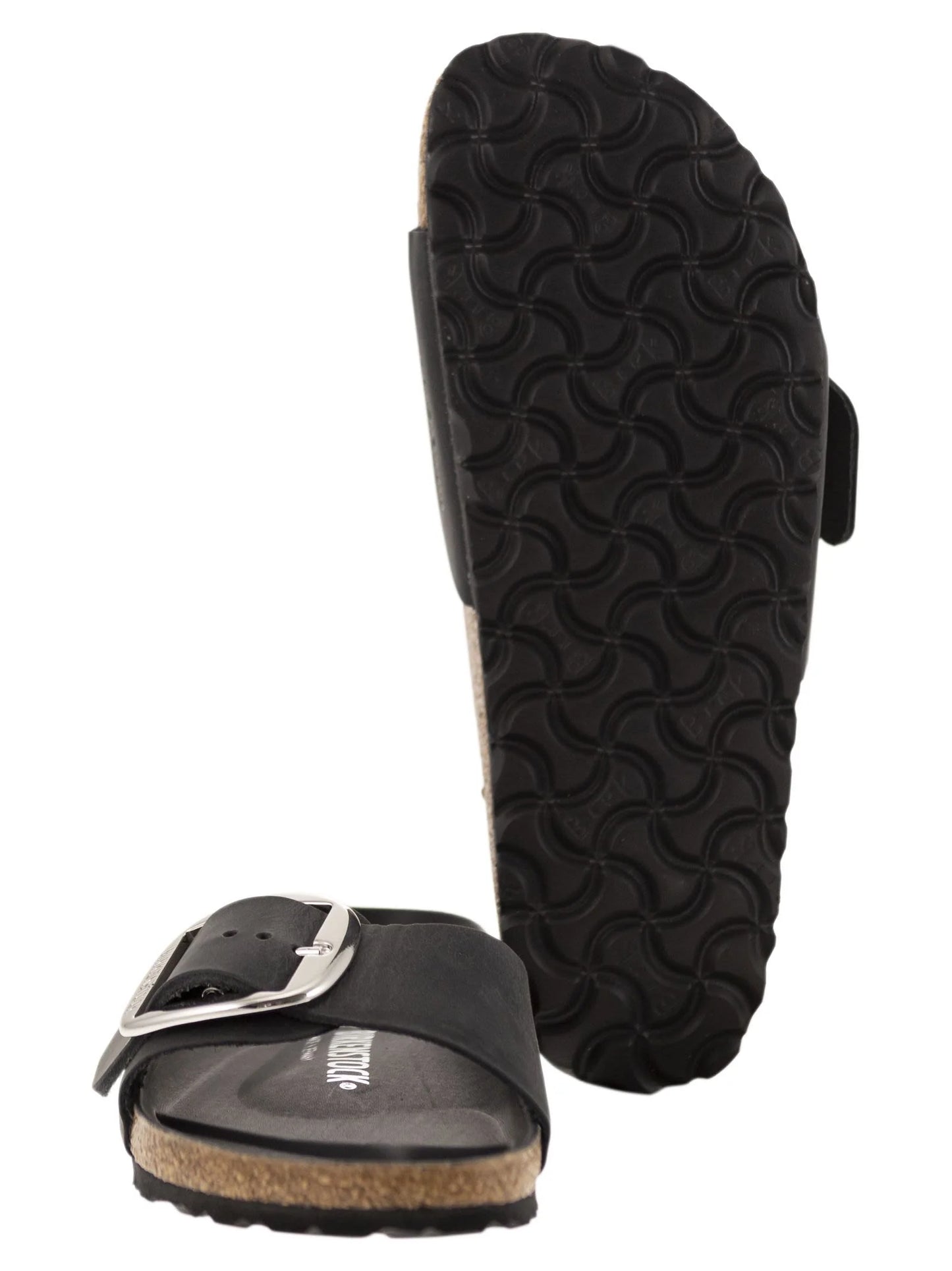 Birkenstock ビルケンシュトックマドリードビッグバックルフラットサンダル