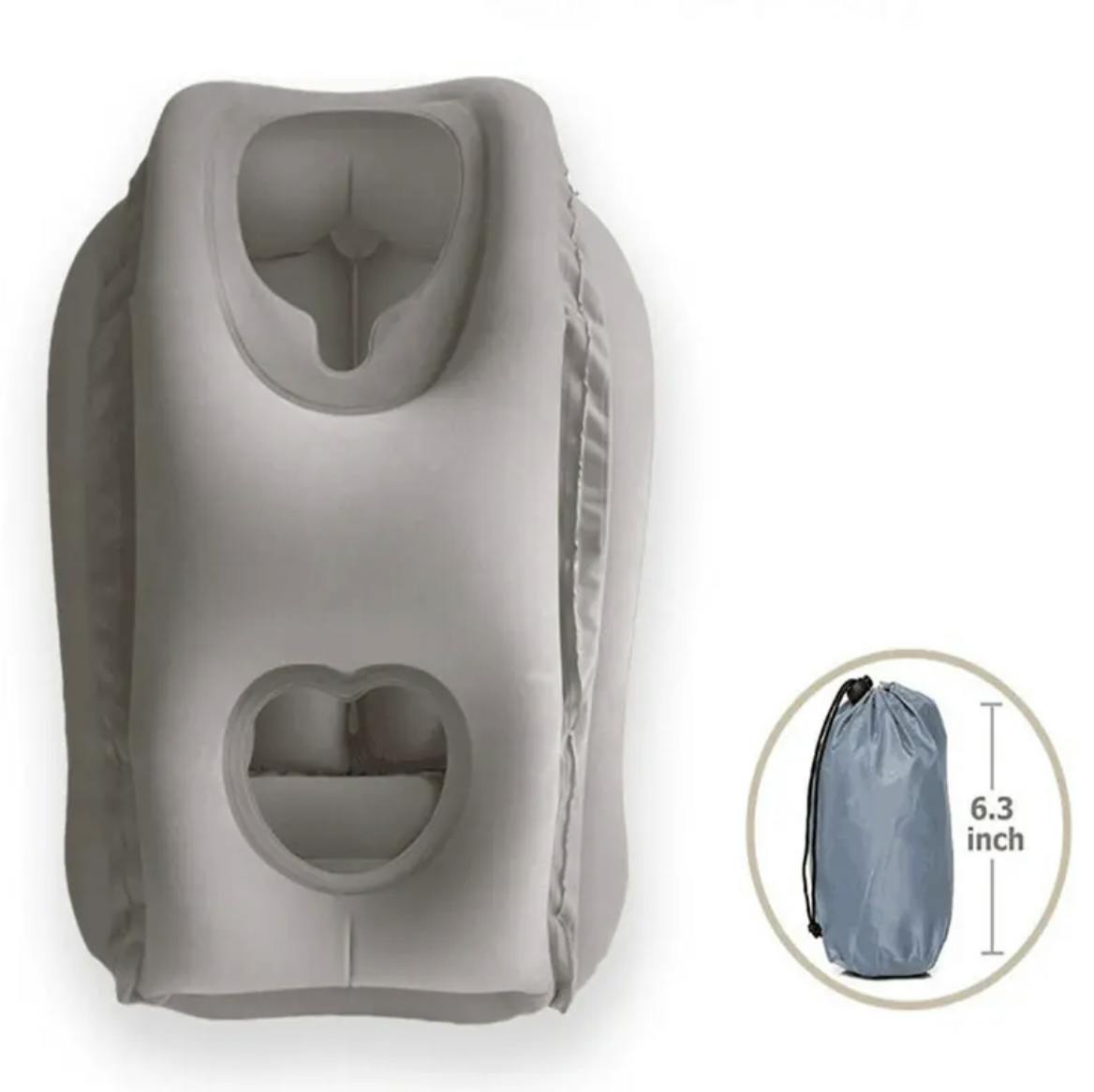 絶対お勧め!旅行で役立つアイテム 腕が痺れない 多目的ピロー エコノミーにオススメの枕