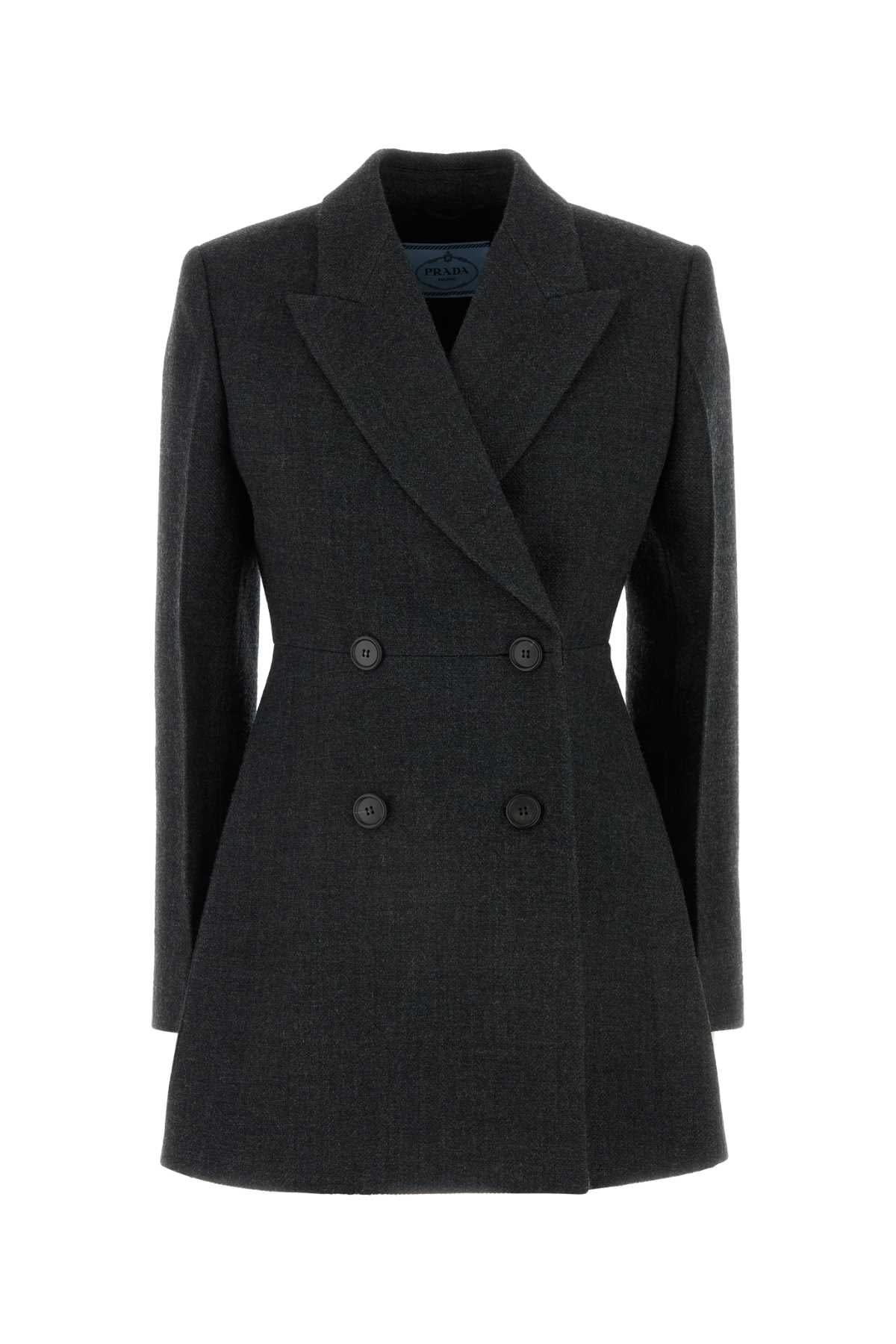 Prada プラダチャコールウールブレザー - Image 1