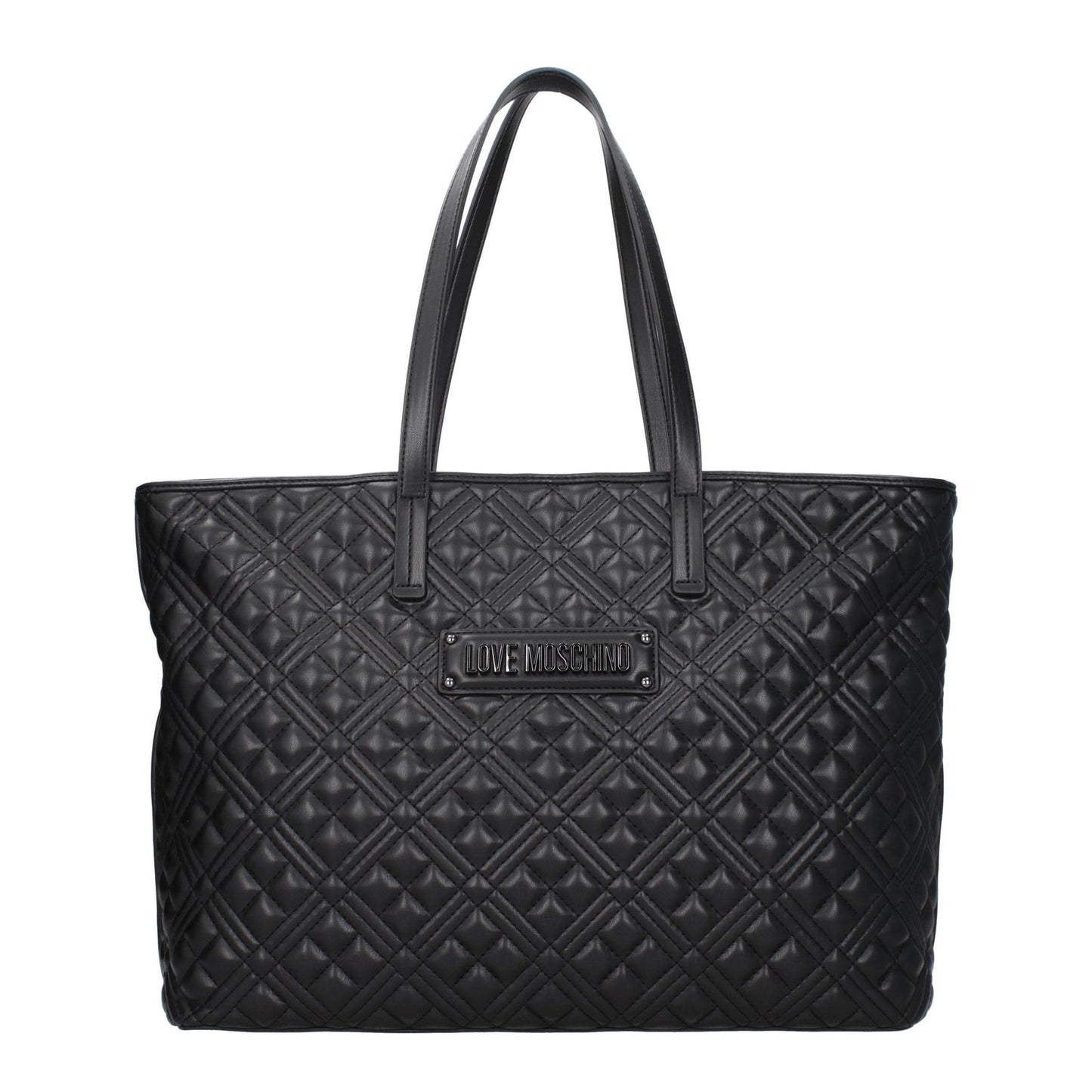 Moschino モスキーノのショルダーバッグが大好きな女性ポリウレタンブラック - Image 1