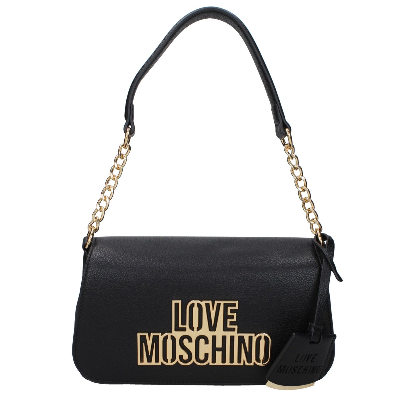 Moschino モスキーノのショルダーバッグが大好きな女性ポリウレタンブラック - Image 1