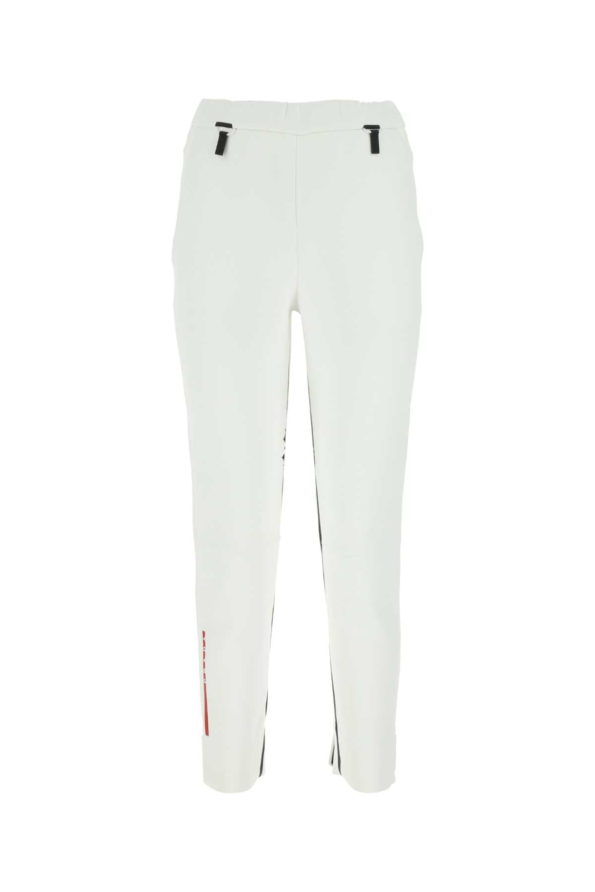 Prada プラダホワイトネオプレンパンツ - Image 1
