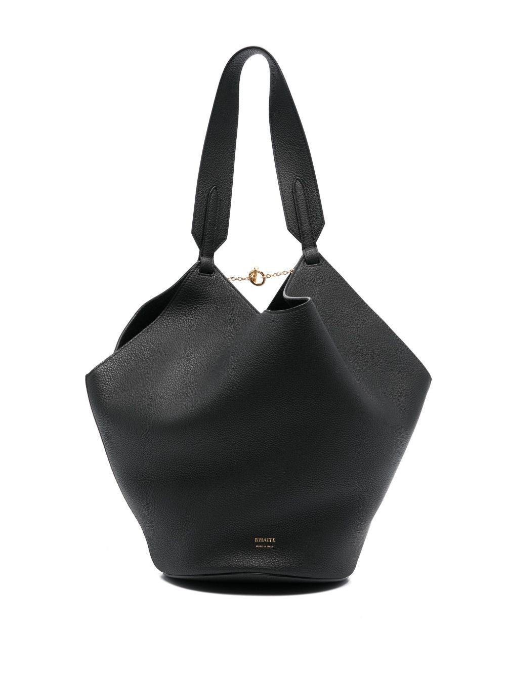 Khaite Khaite Lotus小さな革のショルダーバッグ - Image 1