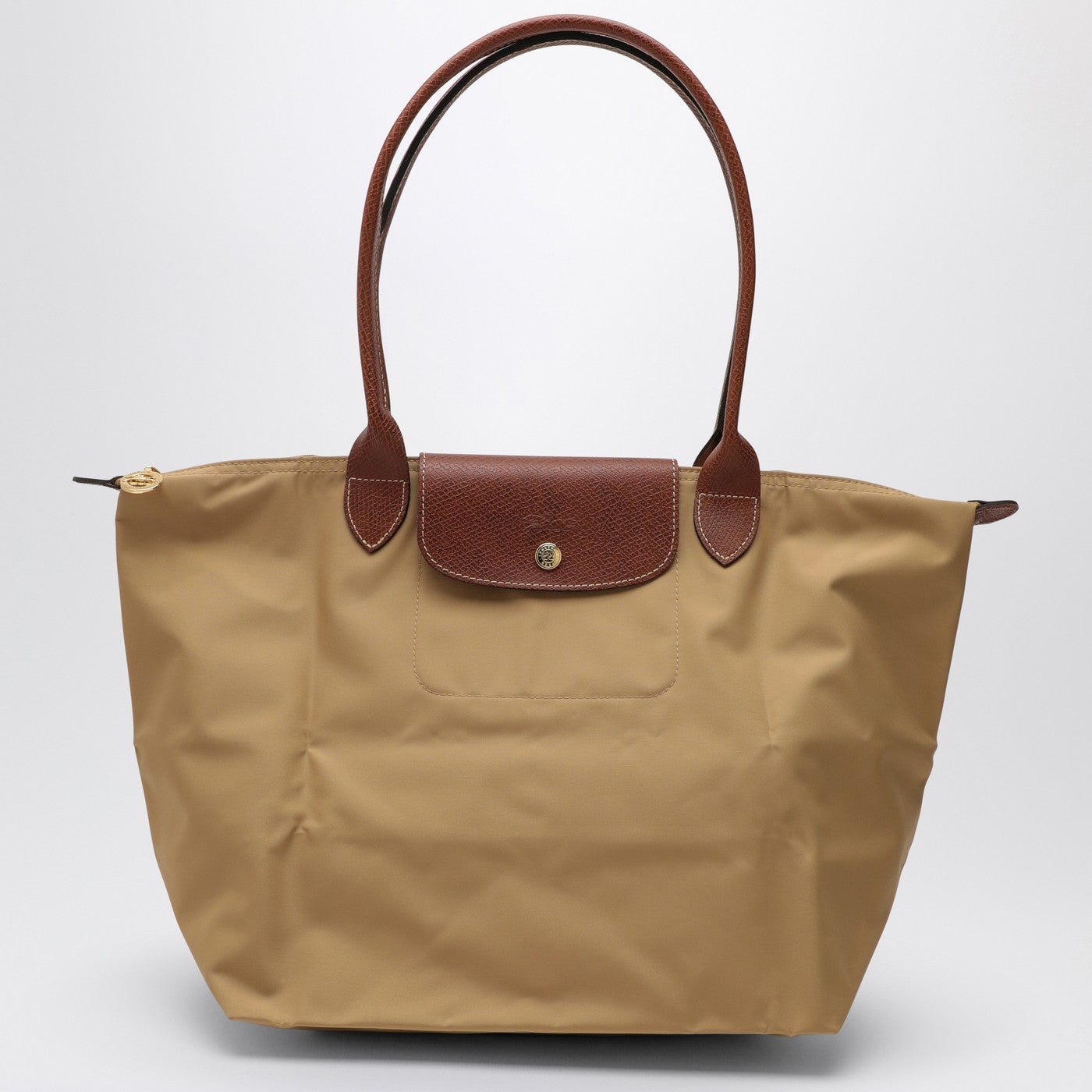 Longchamp Longchamp Fawn Colored Le Pliage Original L バッグ - Image 1