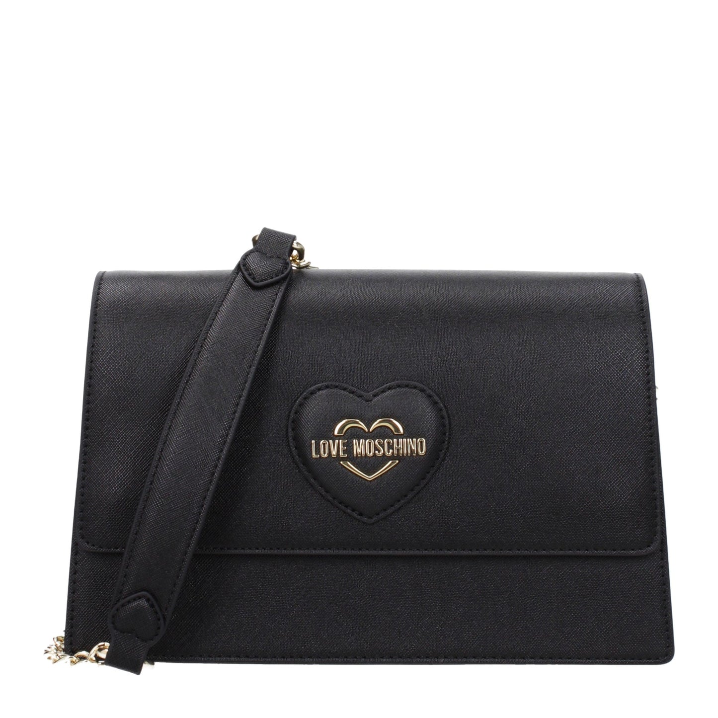 Moschino モスキーノのショルダーバッグが大好きな女性ポリウレタンブラック - Image 1