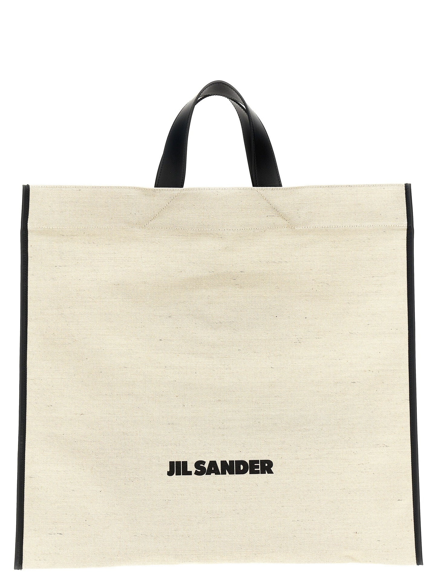 Jil Jil Sander 'Border Book Tote Square'ショッピングバッグ - Image 1