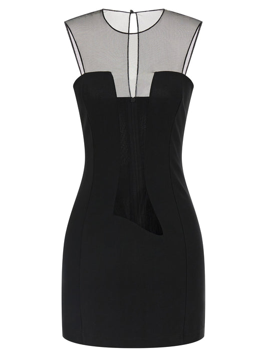 Nensi Nensi Dojaka Tulleインサートドレス - Image 1