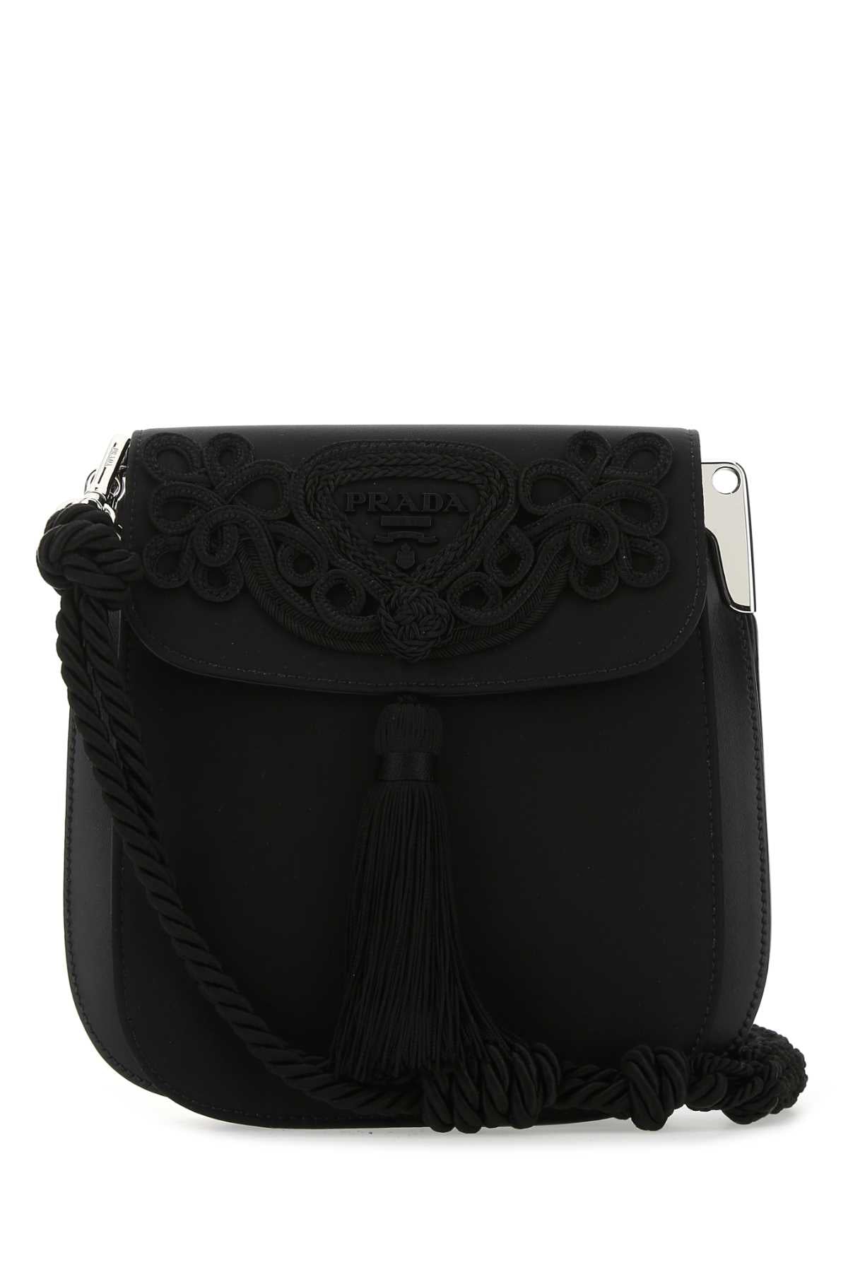 Prada プラダブラックナイロンクロスボディバッグ - Image 1