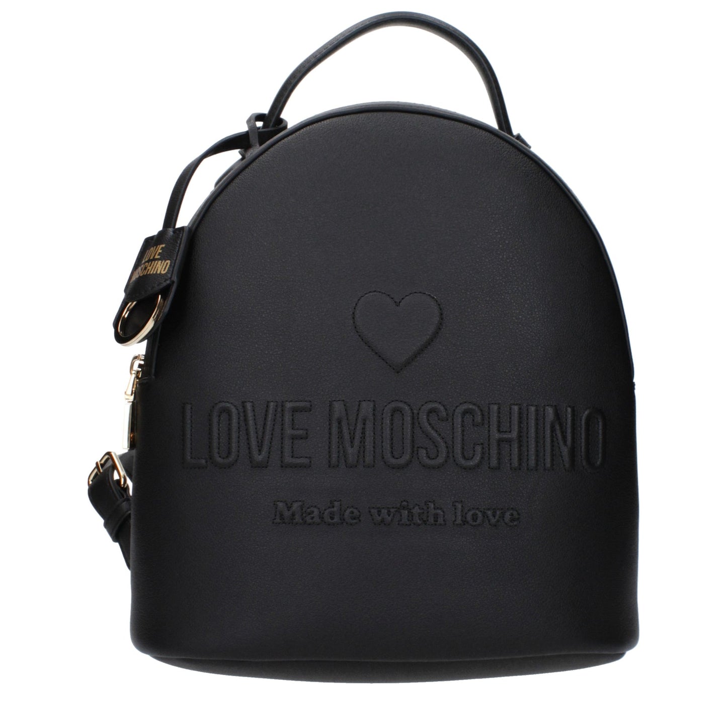 Moschino モスキーノのバックパックとフッピーの女性ポリウレタンブラックが大好きです - Image 1
