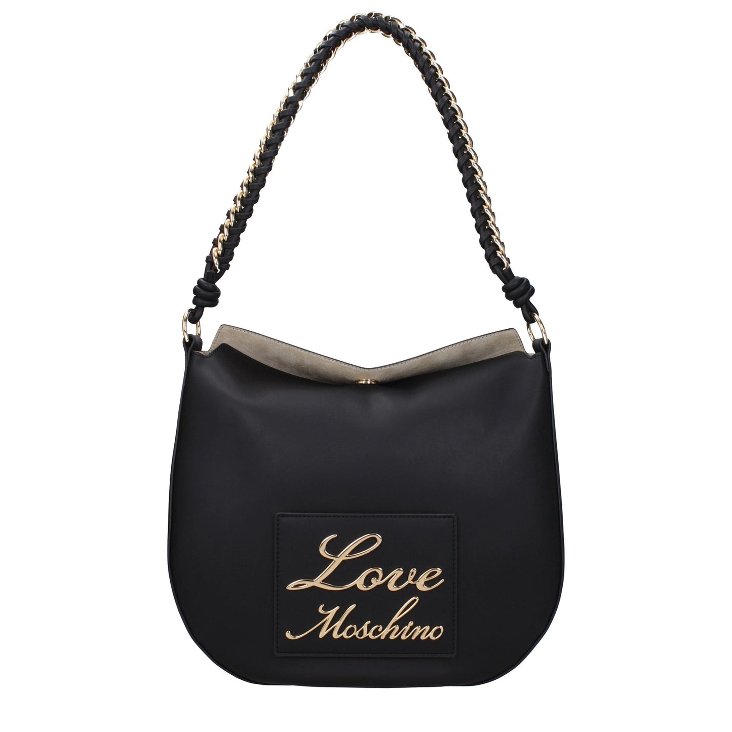 Moschino モスキーノのショルダーバッグが大好きな女性ポリウレタンブラック - Image 1