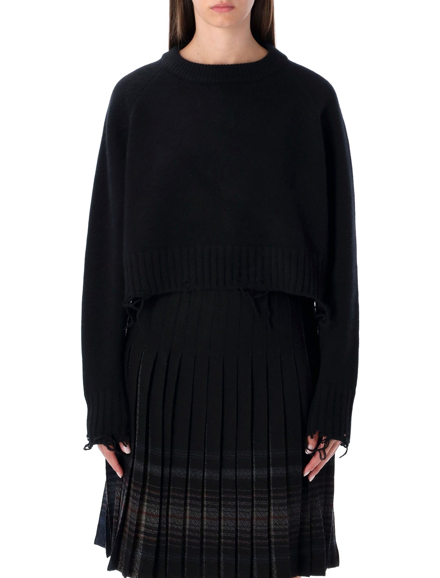 Low 低クラシックセーターブラック - Image 1