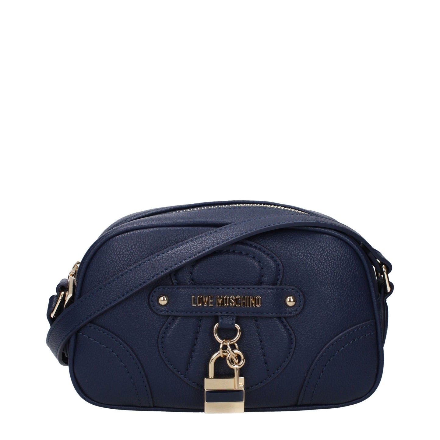 Moschino モスキーノのショルダーバッグが大好きな女性ポリウレタンブルー/ブルーナイト - Image 1