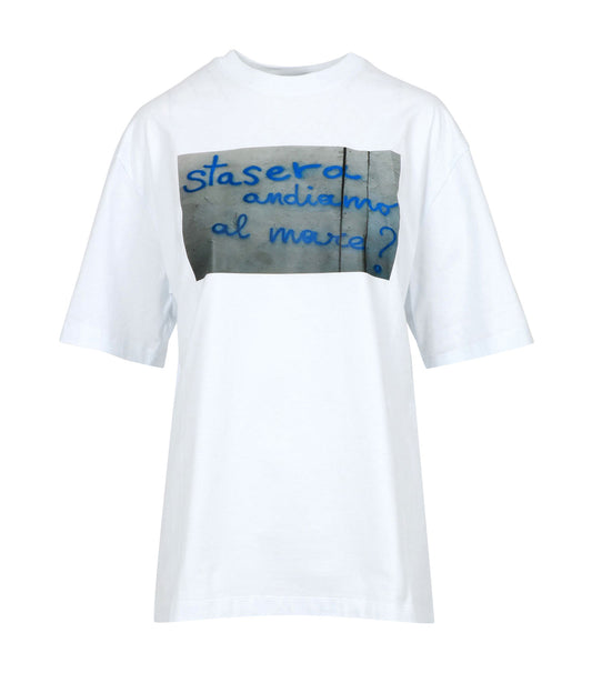 Msgm MSGM Tシャツとポロスホワイト - Image 1