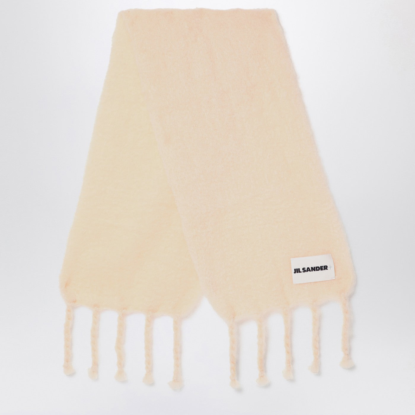 Jil Jil Sander Pale Pink Mohair Blend Scarf - Image 1