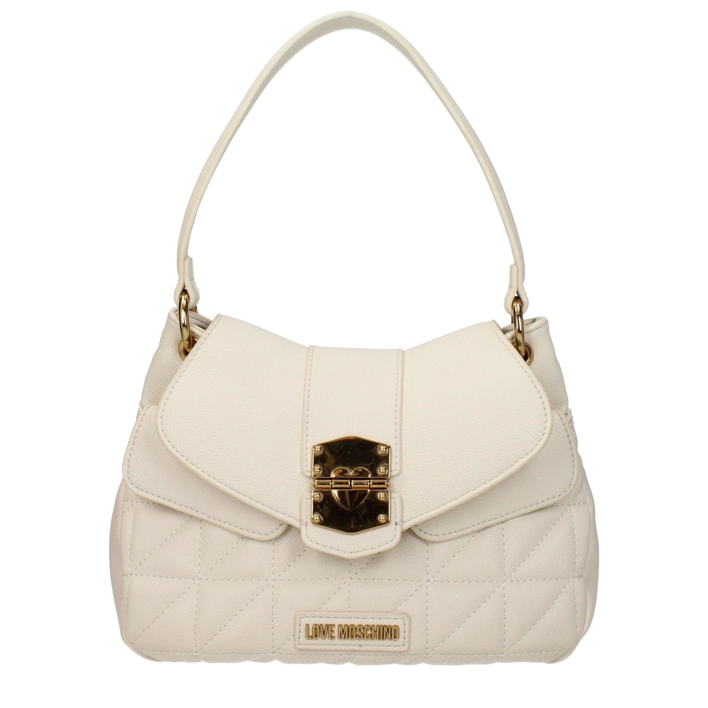 Moschino モスキーノのハンドバッグが大好きな女性ポリウレタンベージュ/バター - Image 1