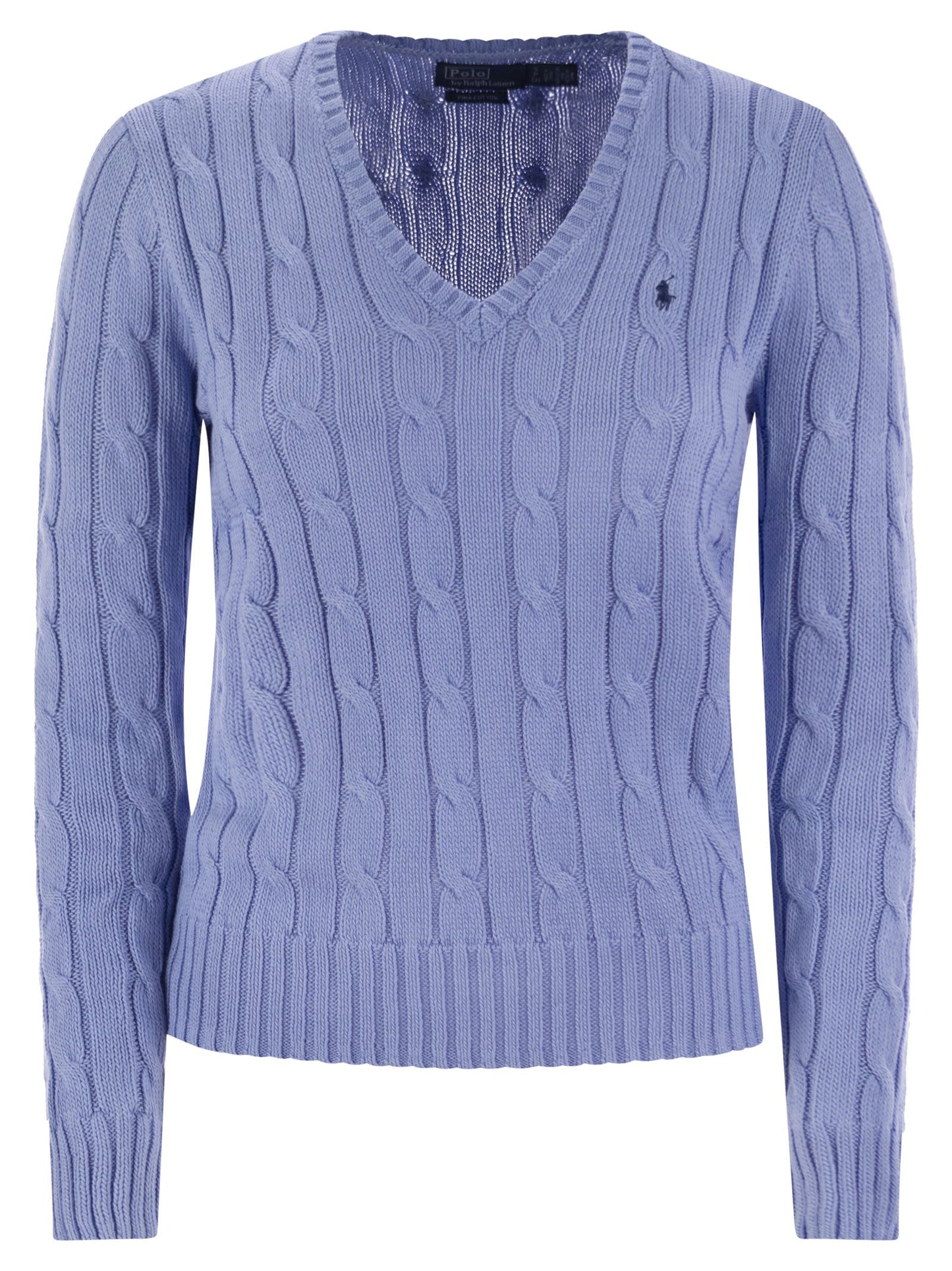 Polo Polo Ralph Lauren Plaited Cotton V Neck Seater - Image 1