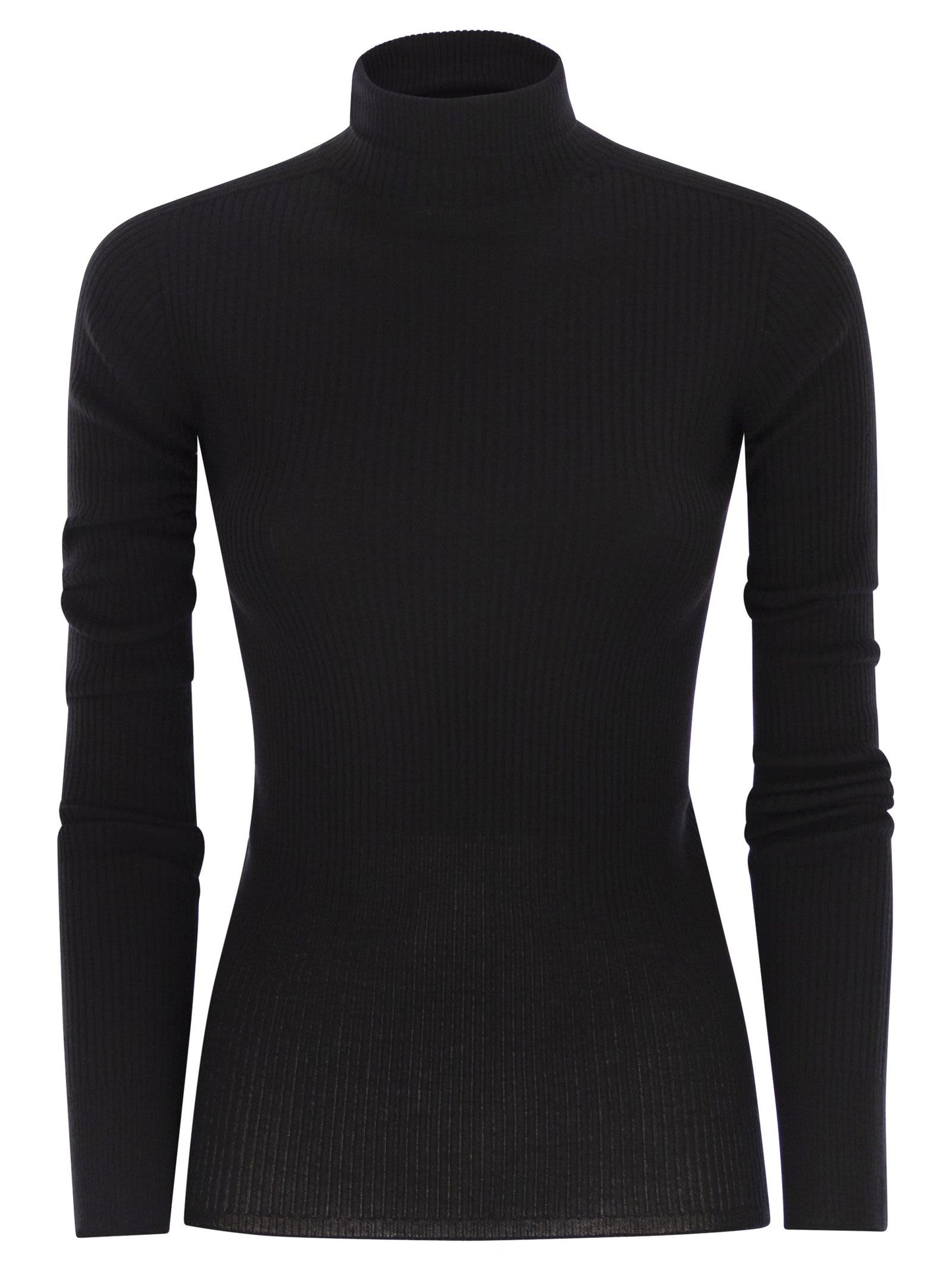 Sportmax SportMax Niagaraウールタートルネックジャンパー - Image 1