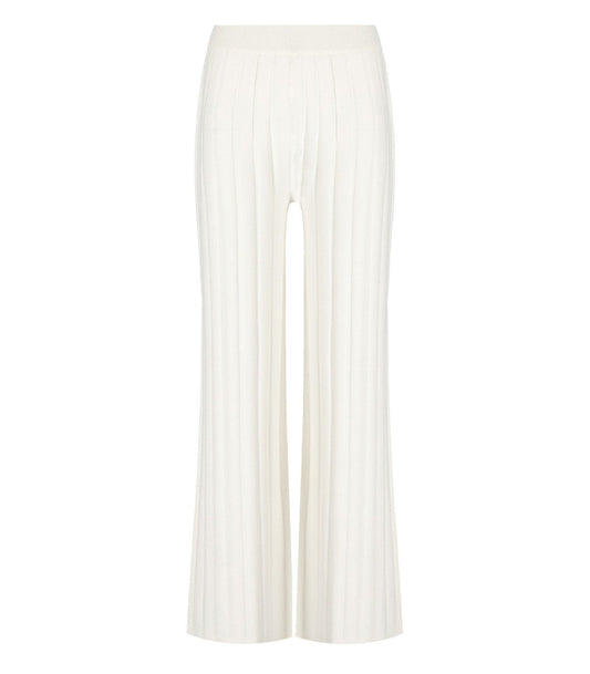 Max MMマックスマラテマホワイトニットパンツ - Image 1