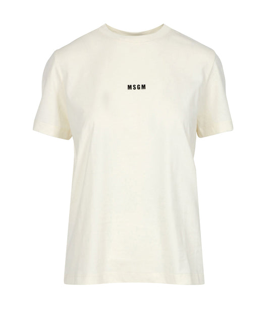 Msgm MSGM Tシャツとポロスベージュ - Image 1