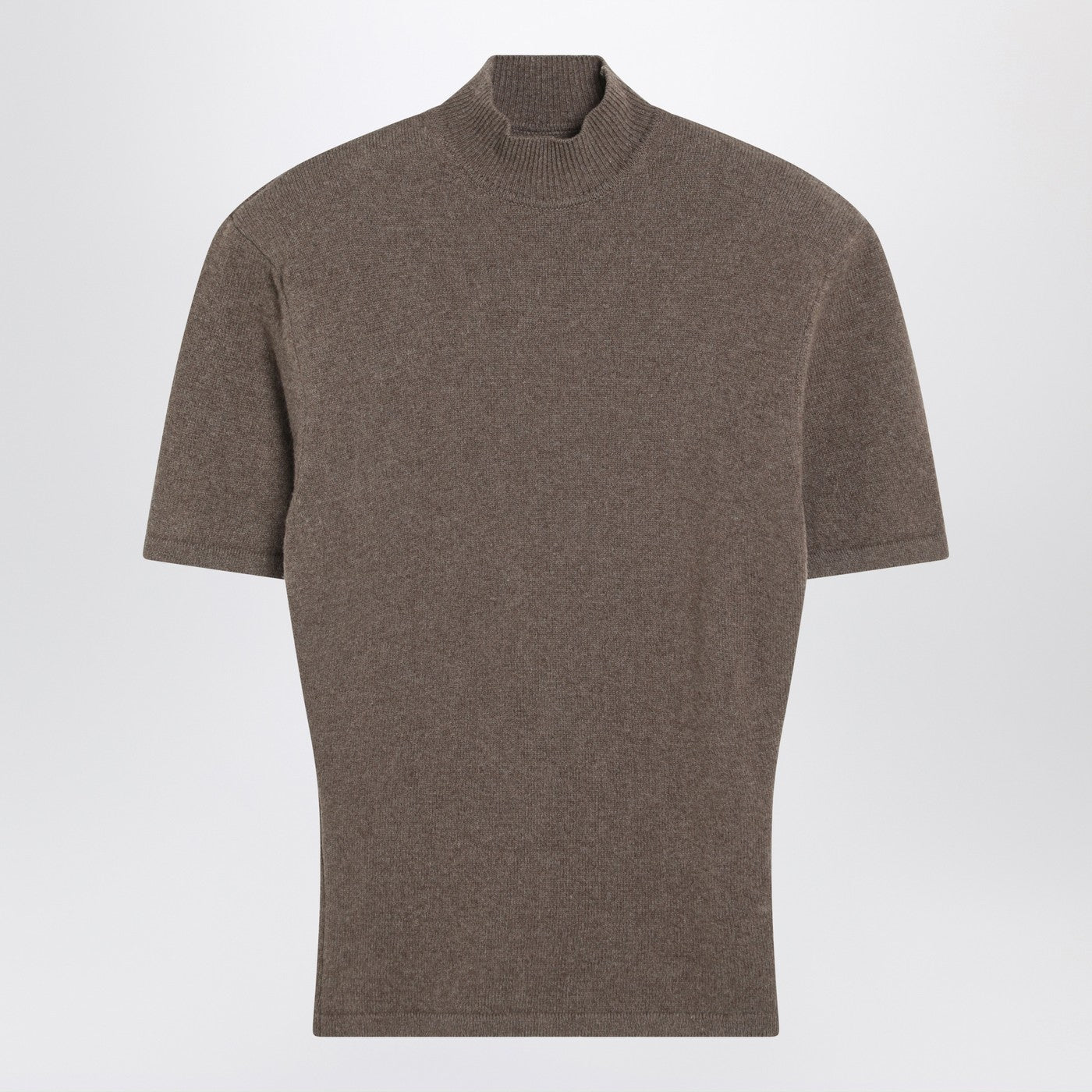 Jacquemus Jacquemus Brown Wool And Cashmere Top - Image 1