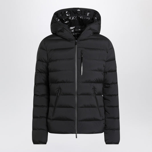Moncler Moncler Black Herbe Hooded Puffer Jacket - Image 1