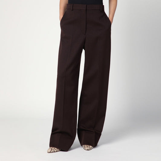 Stella Plum WoolのステラMCカートニーストレートレッグズボン - Image 1