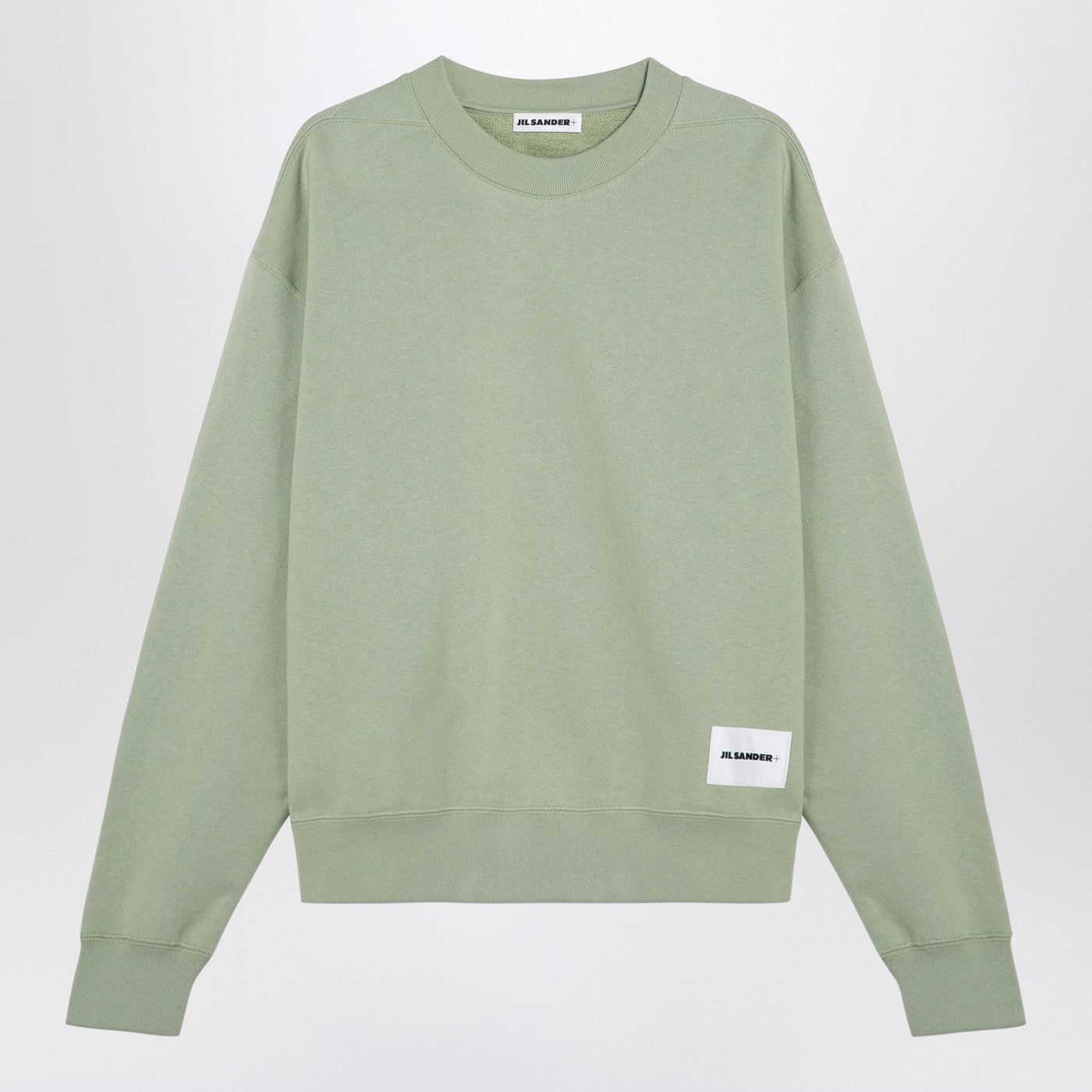 Jil Jil Sander Apple Green Cotton Crewneckスウェットシャツ - Image 1