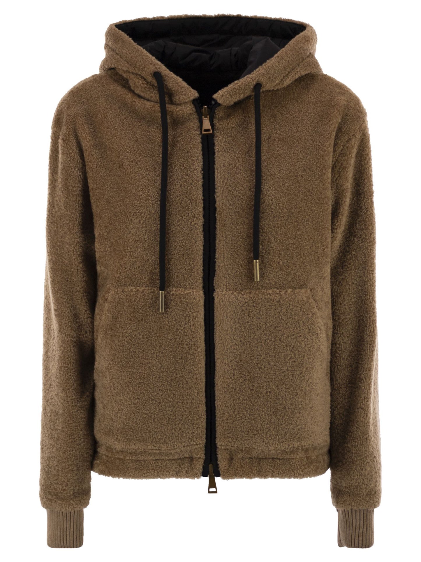 Moncler モンクラーリバーシブルパッド入りスウェットシャツとフード - Image 1