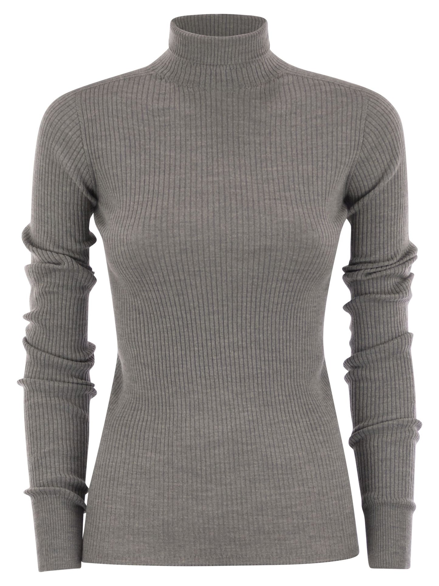 Sportmax SportMax Niagaraウールタートルネックジャンパー - Image 1