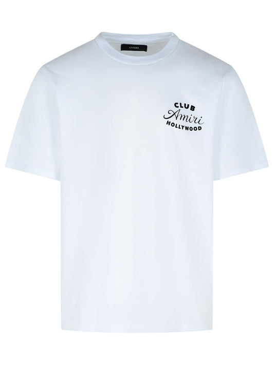Amiri アミリホワイトコットンTシャツ - Image 1