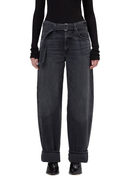 AGOLDE Cuffed taper jeans - Image 14