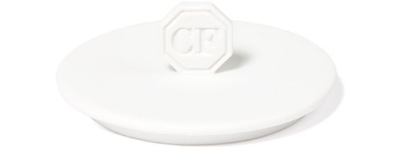 CARRIERE FRERES アロマキャンドル 185g用 ホワイトポーセリンカバー - Image 1