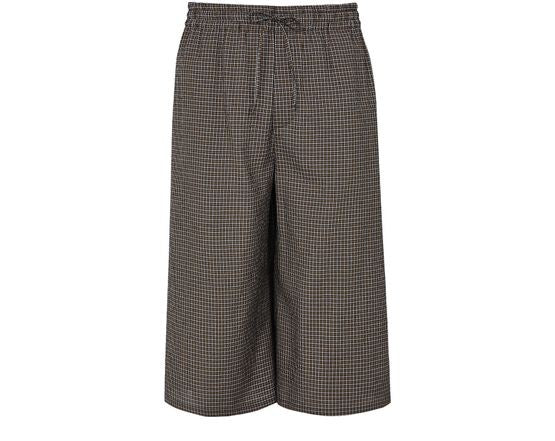 LOEWE Cotton, viscose and linen shorts - Image 1