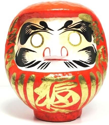 群馬県 伝統工芸品 高崎張り子 縁起物 達磨 だるま ダルマ 目なし達磨(中)