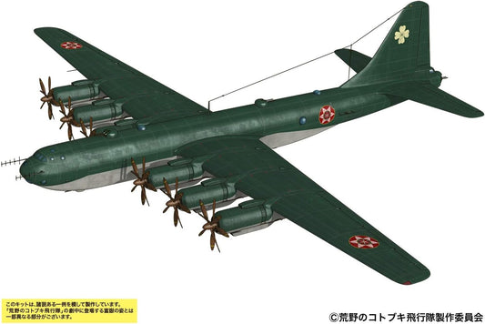 Plex/Platz KHK144-8 Kotobuki Squadron of the Wilderness Fuyaku Ikeska Affiliated Aircraft, 1/144 Scale Plastic Model
