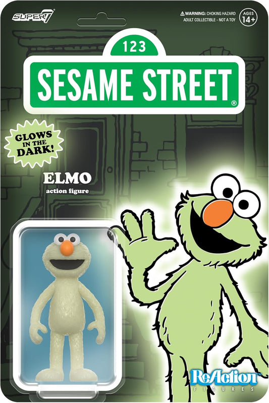 リ・アクション セサミストリート エルモ(蓄光) 3.75インチ・アクションフィギュア