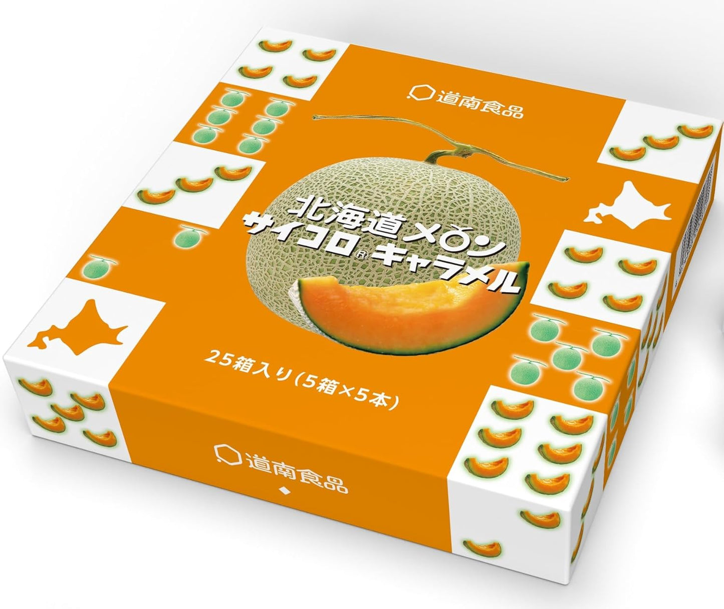 Donan Foods Hokkaido Melon Dice Caramel 1 Box (5 Pcs)