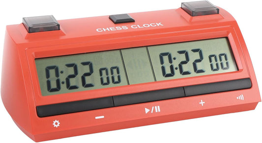 Professional Digital Chess Clock Timer Portable Tournament Large Screen Game Timer Board for Game