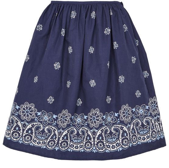 MIU MIU Bandana midi skirt - Image 1