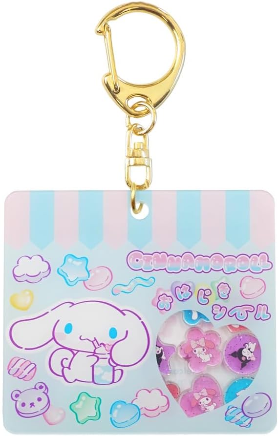 Sanrio Characters Cinnamoroll 8203 247 Hajiki Freffle Keychain
