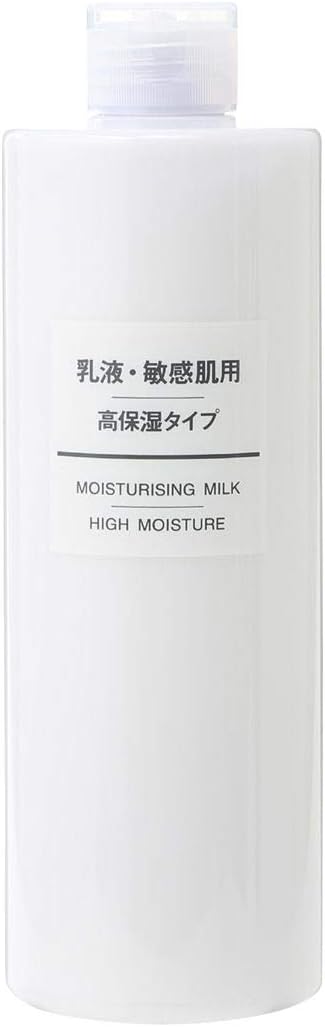 MUJI 15258550 Moisturizing Milk for Sensitive Skin, Deep Moisture Version, Large Quantity, 13.5 fl oz