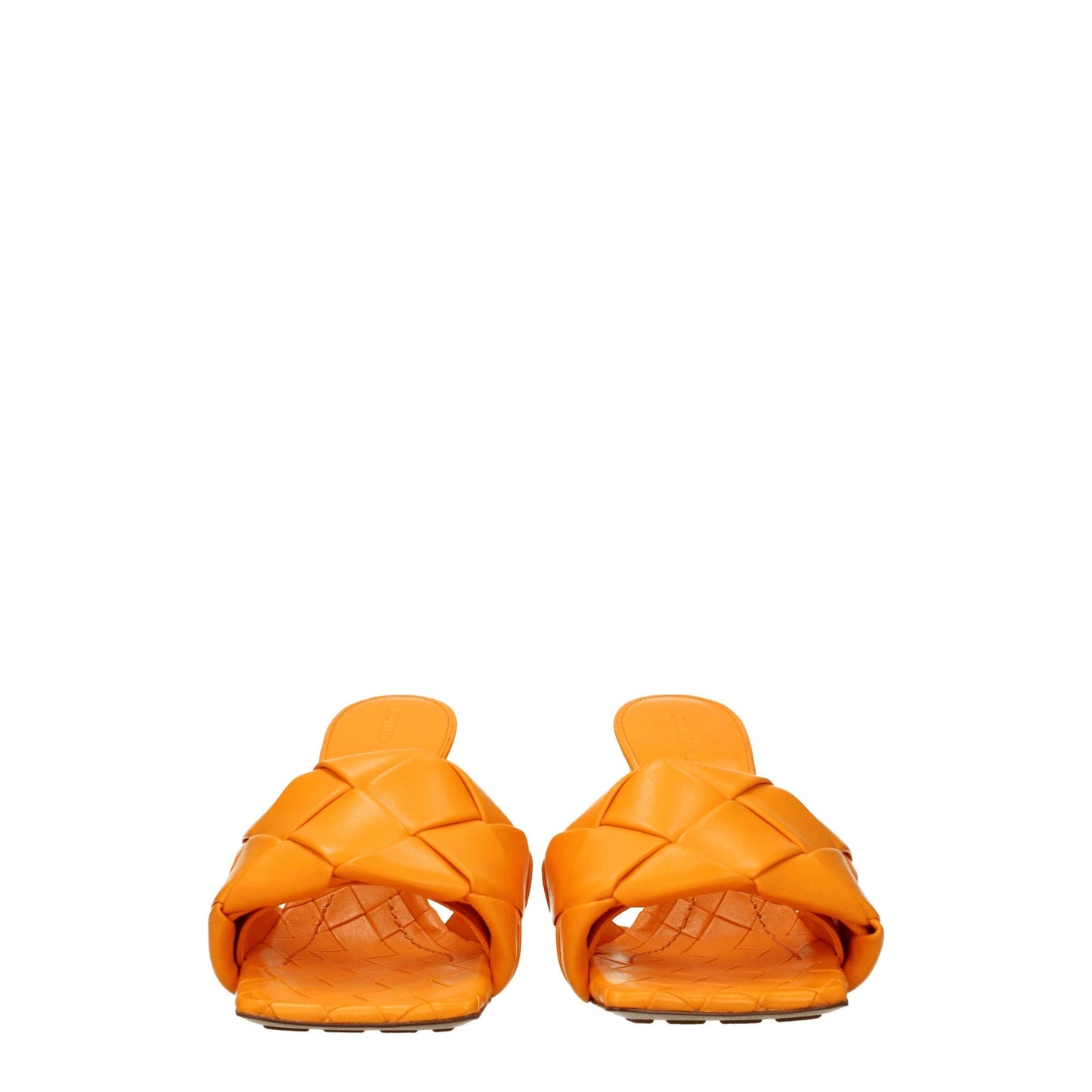 Bottega Veneta ボッテガベネタサンダルレザーオレンジ/マンダリン - Image 1