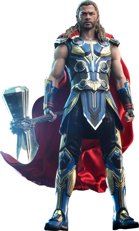 Movie Masterpiece Thor: Love & Thor 1/6 Scale Figure, Blue, Approximately 12.6 inches (32 cm) Tall