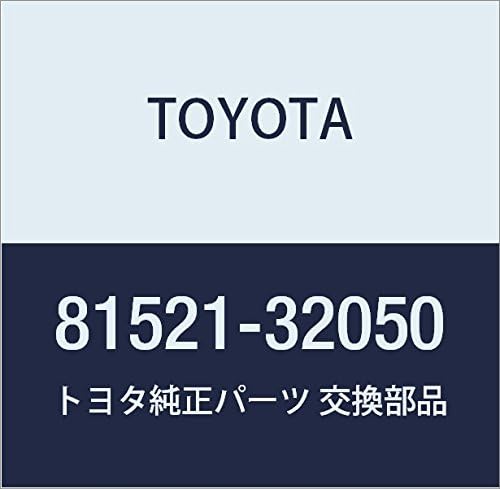 Toyota Genuine Parts Front Turn Signal Lamp Lens LH Camry/V Ist A Part Number 81521-32050