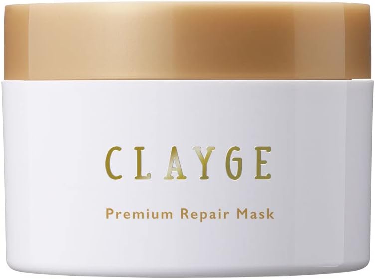 CLAYGE Premium Repair Mask, 6.0 oz (170 g), High Damage Intensive Repair Hair Mask, Hair Pack, Special Care, Mineral Clay, Triple Oil Formulated