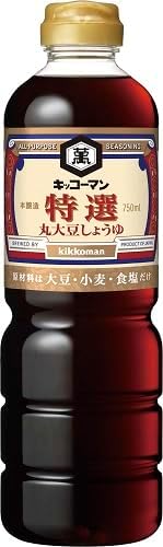 Kikkoman Foods Special Select Round Soy Sauce, 25.4 fl oz (750 ml)