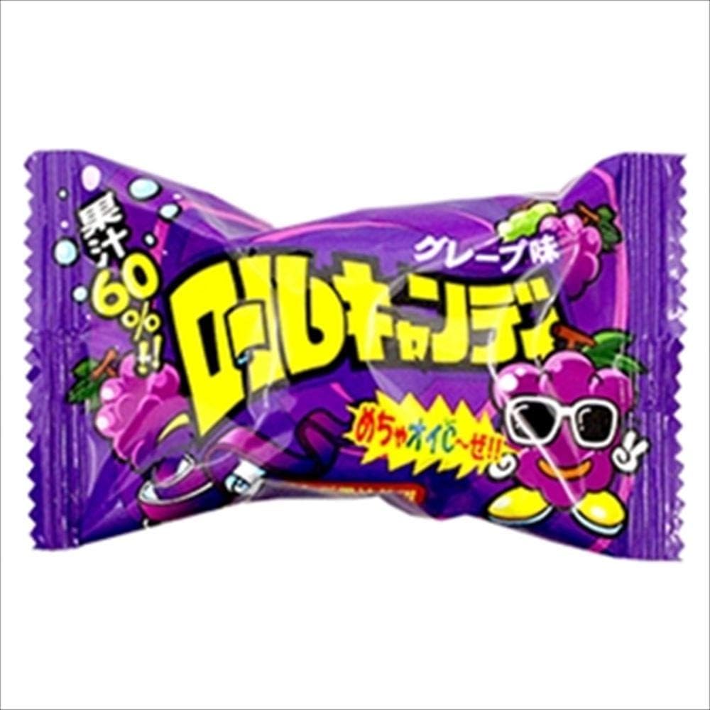 Roll Candy Grape Flavor, 0.7 oz (20 g), 24 Packs