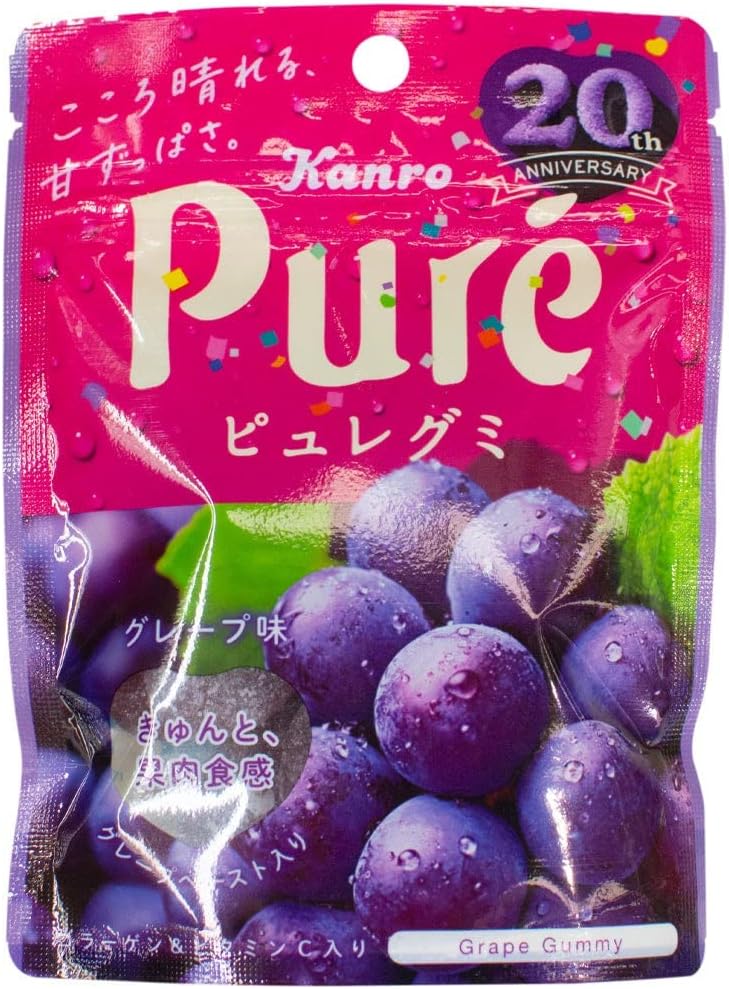Kanro Puregumi Grape 56g