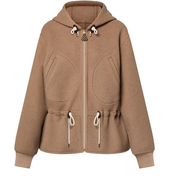 LOUIS VUITTON Double Face Hooded Jacket - Image 1