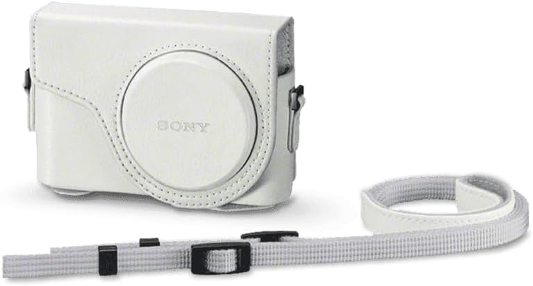 SONY デジタルカメラケース ジャケットケース Cyber-shot DSC-WX350/WX300用 ホワイト LCJ-WD/W